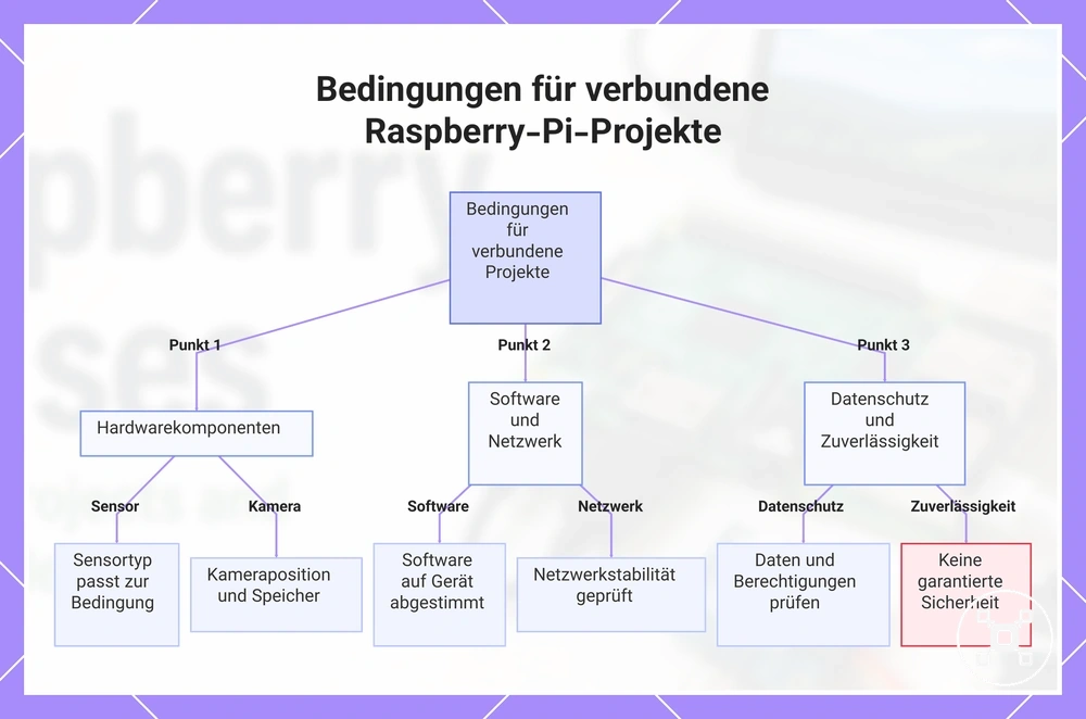 Bedingungen für verbundene Raspberry-Pi-Projekte