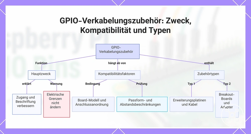 GPIO-Verkabelungszubehör: Zweck, Kompatibilität und Typen