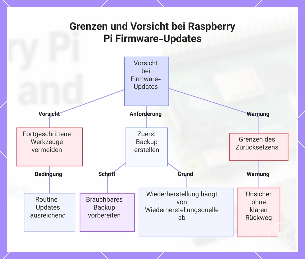 Grenzen und Vorsicht bei Raspberry Pi Firmware-Updates
