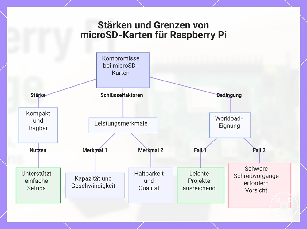 Stärken und Grenzen von microSD-Karten für Raspberry Pi