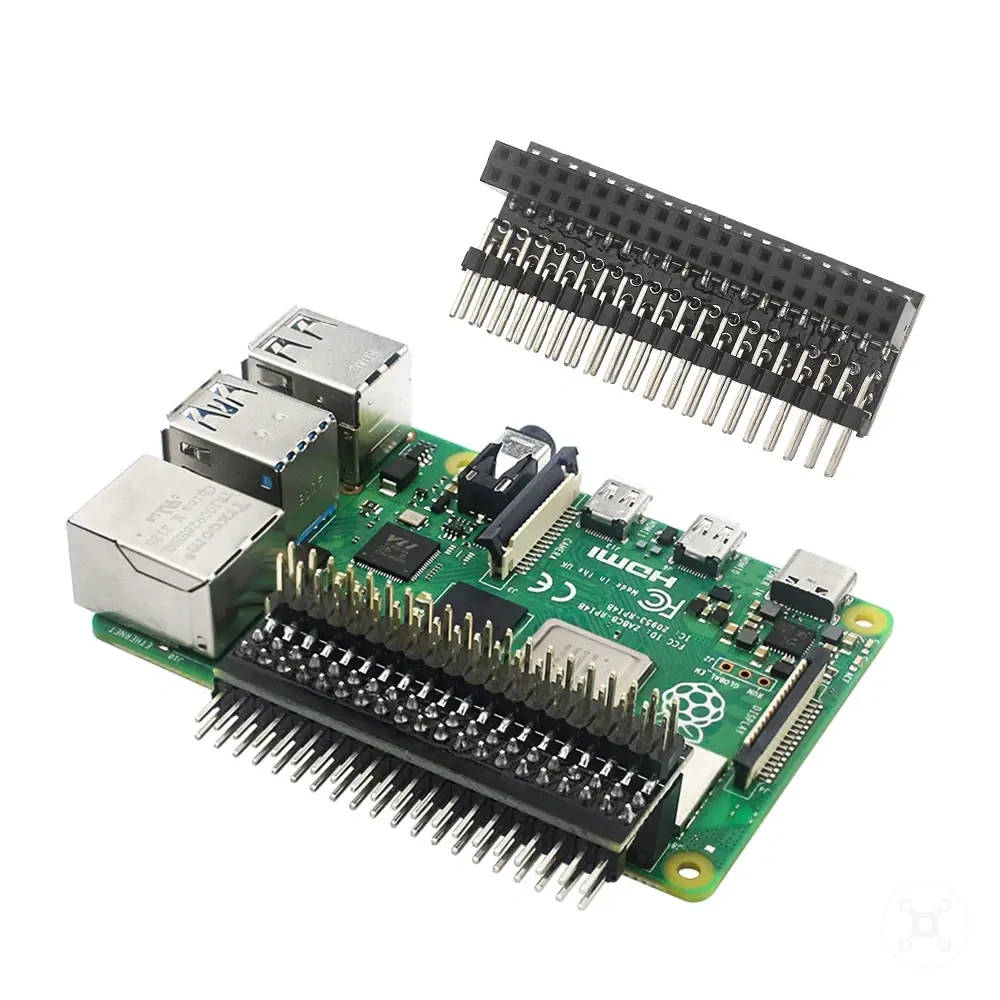 Raspberry Pi GPIO edge extension board with 40 pin connector