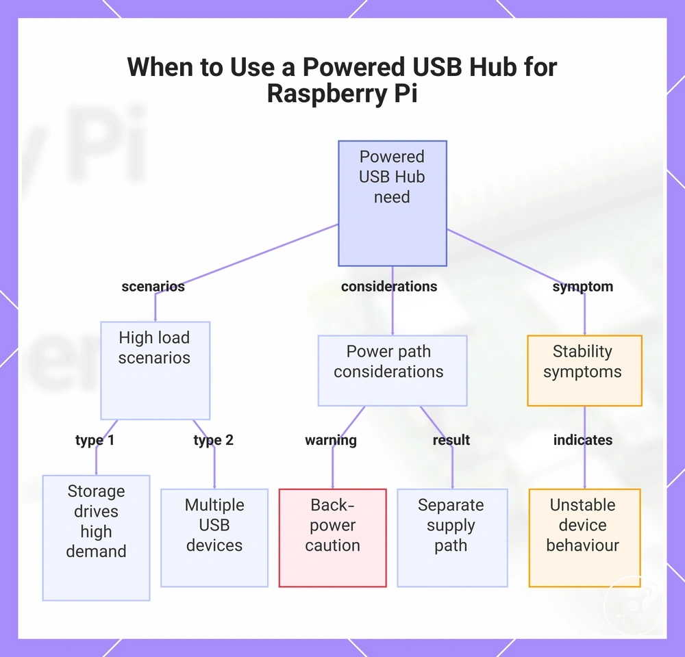 When to Use a Powered USB Hub for Raspberry Pi