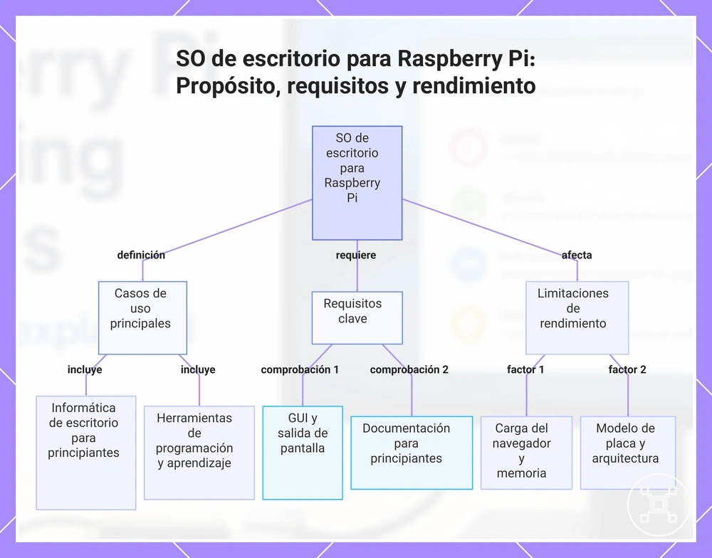 SO de escritorio para Raspberry Pi: Propósito, requisitos y rendimiento