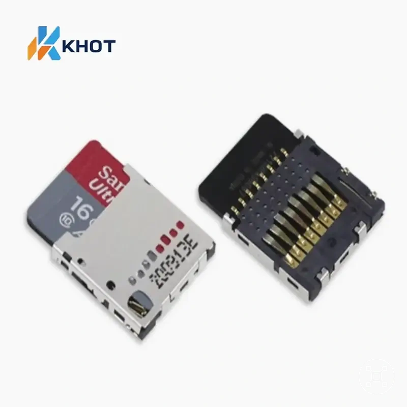 Connecteur de carte microSD et support de stockage pour Raspberry Pi