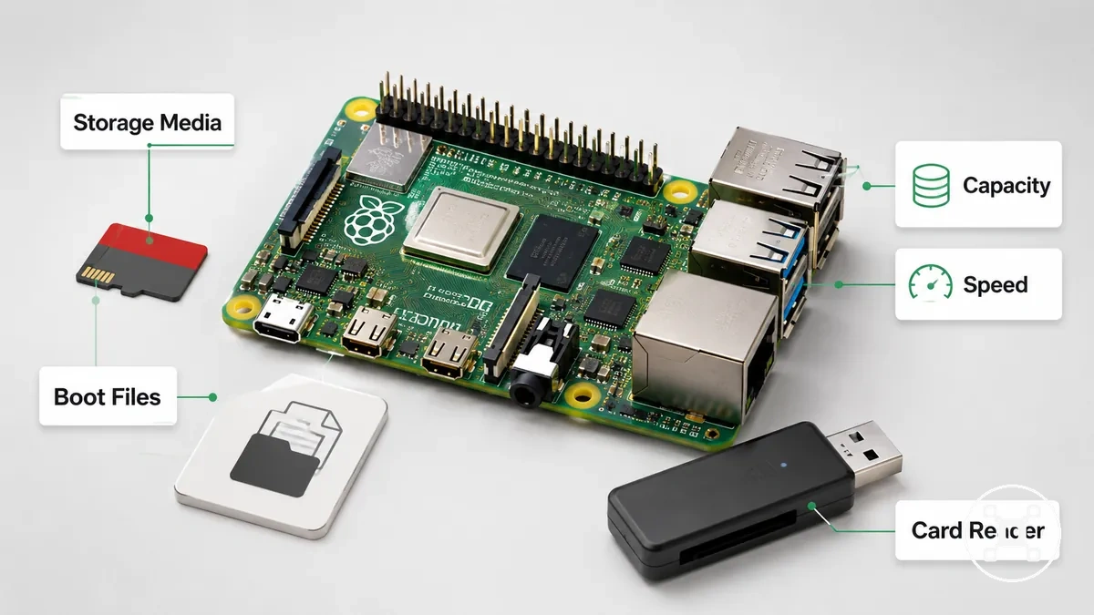 Carte microsd ou support stockage systeme exploitation