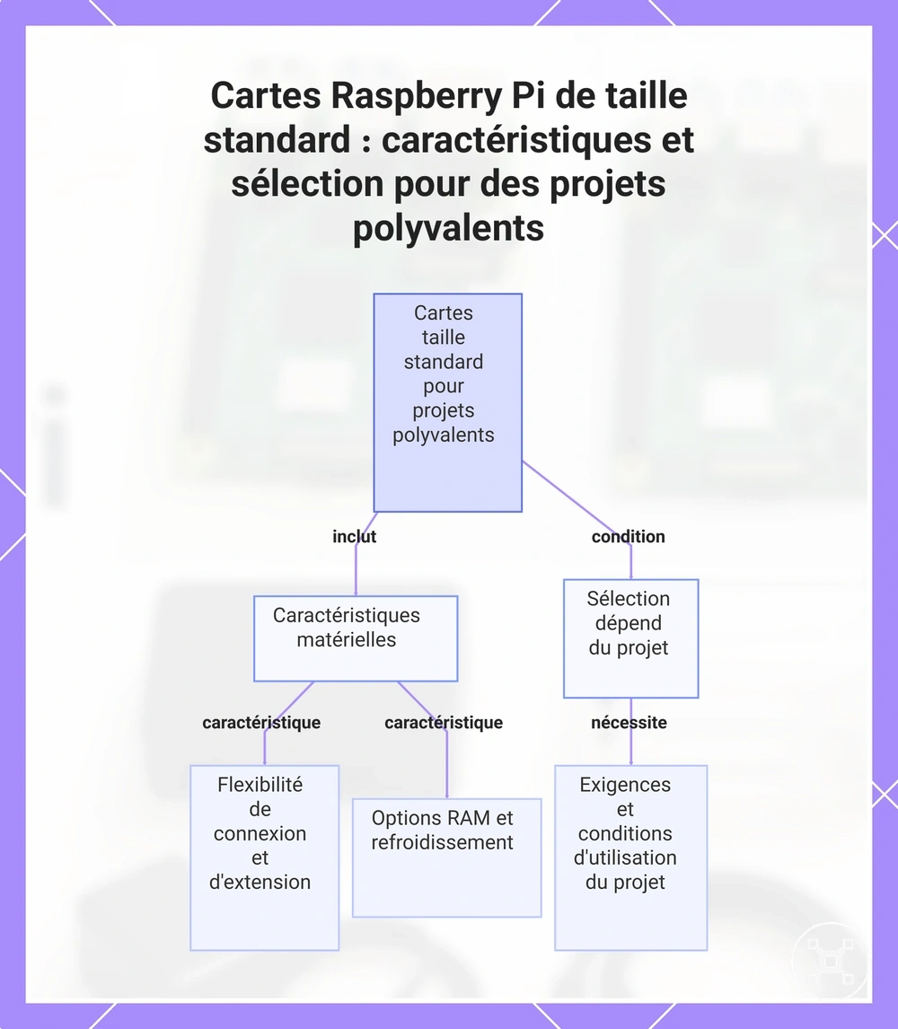 Cartes Raspberry Pi de taille standard : caractéristiques et sélection pour des projets polyvalents