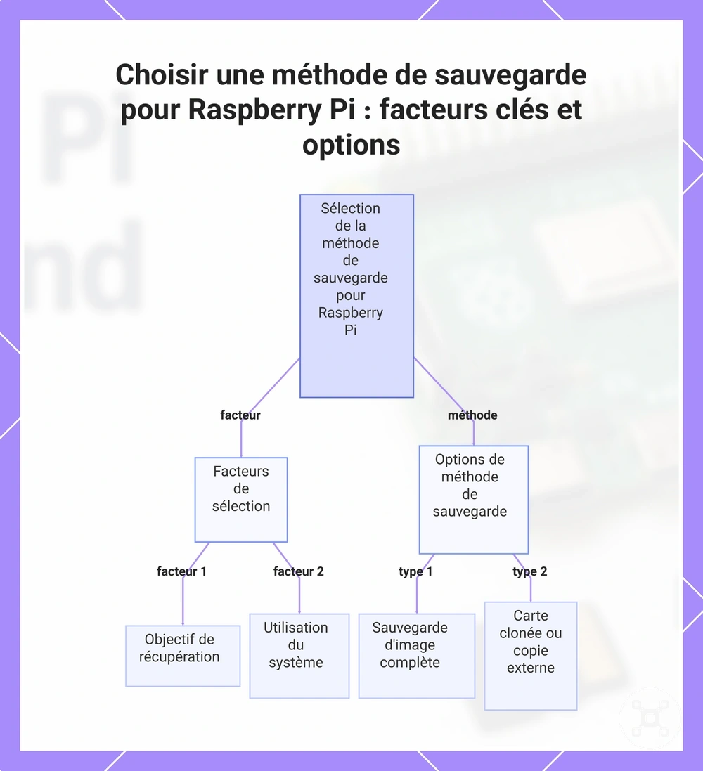 Choisir une méthode de sauvegarde pour Raspberry Pi : facteurs clés et options