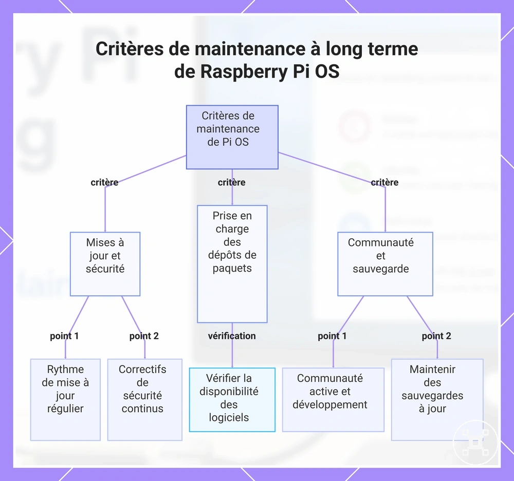 Critères de maintenance à long terme de Raspberry Pi OS