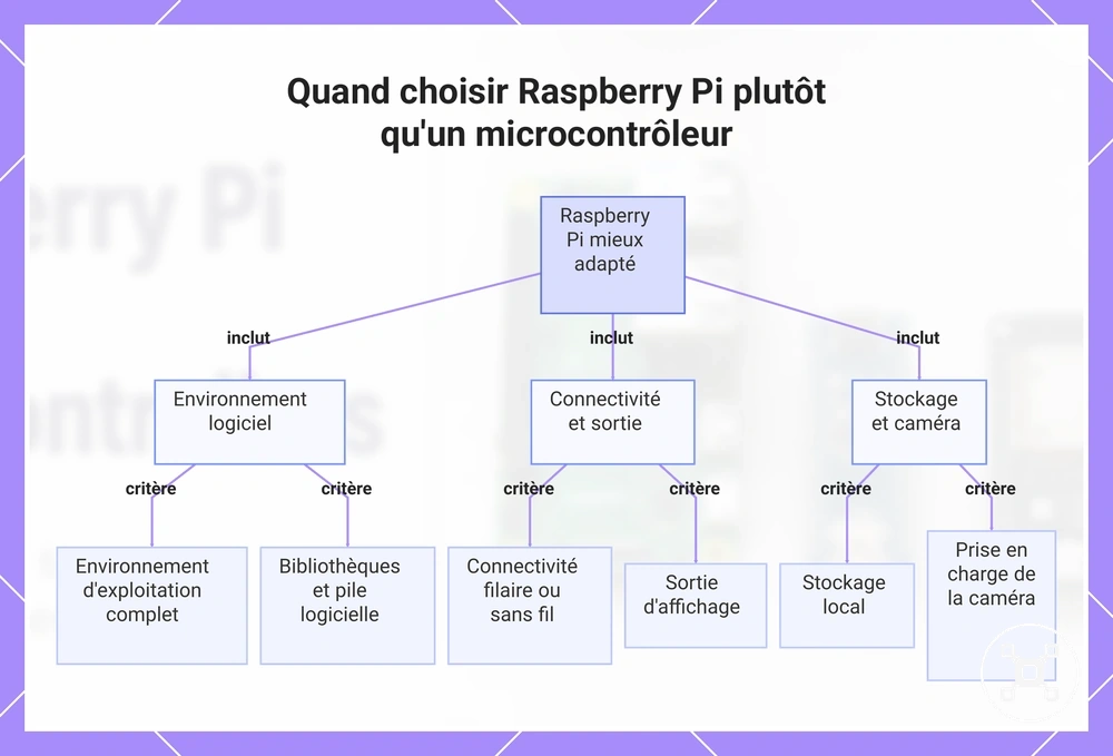 Quand choisir Raspberry Pi plutôt qu'un microcontrôleur