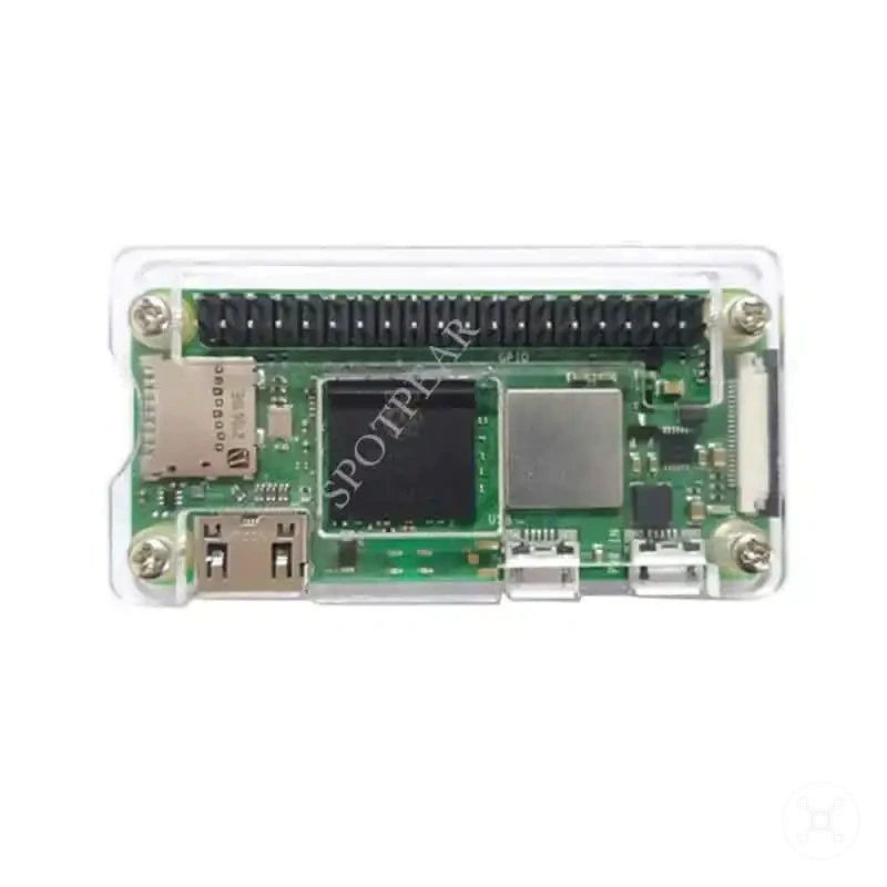 Placa de desenvolvimento Raspberry Pi Zero 2W com case e GPIO