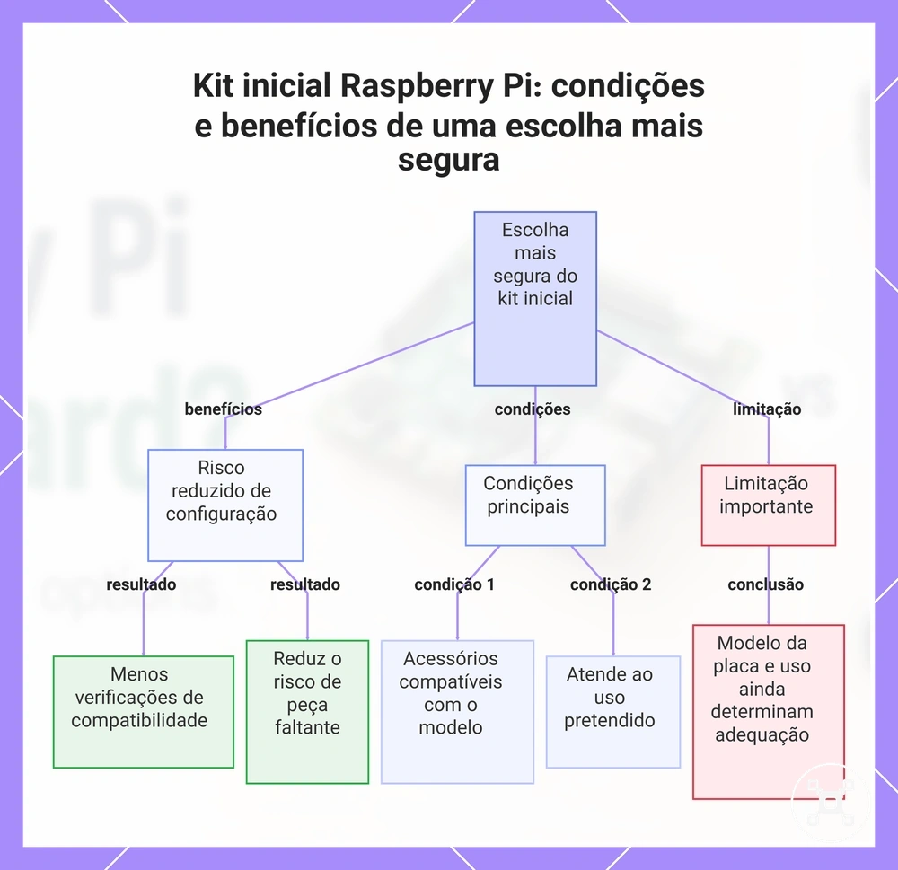 Kit inicial Raspberry Pi: condições e benefícios de uma escolha mais segura