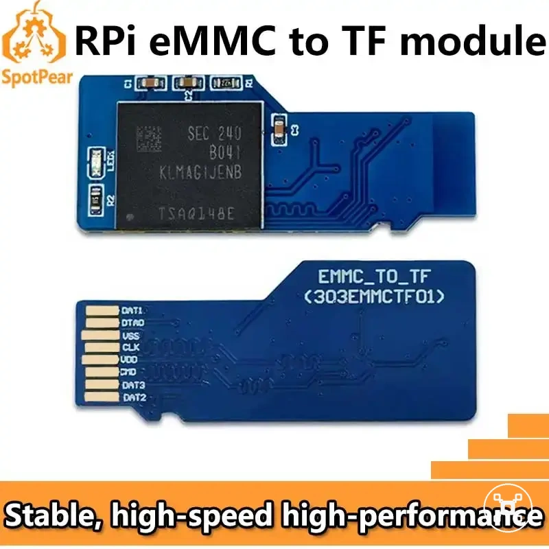 Raspberry Pi eMMC'den TF SD karta modül