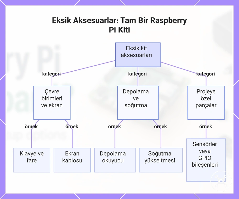 Eksik Aksesuarlar: Tam Bir Raspberry Pi Kiti