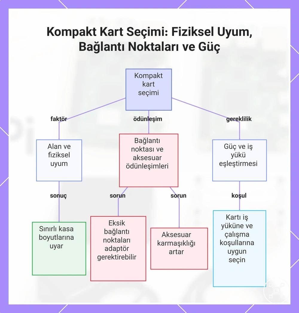 Kompakt Kart Seçimi: Fiziksel Uyum, Bağlantı Noktaları ve Güç