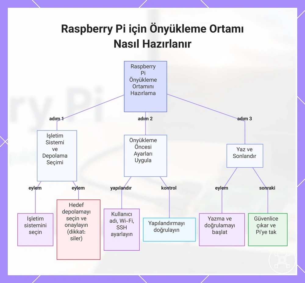 Raspberry Pi için Önyükleme Ortamı Nasıl Hazırlanır