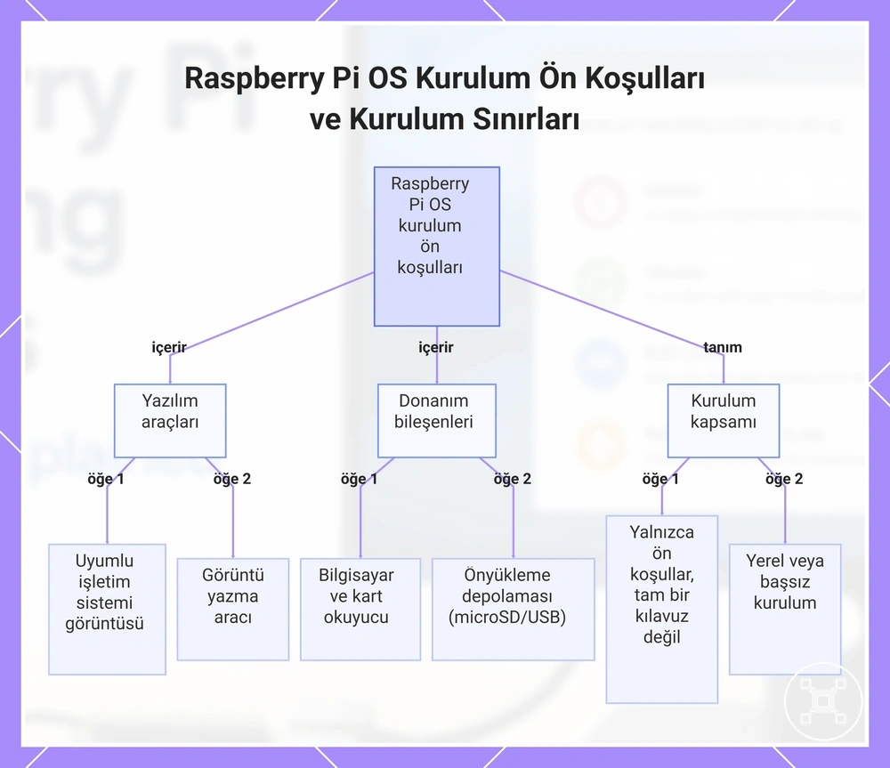 Raspberry Pi OS Kurulum Ön Koşulları ve Kurulum Sınırları