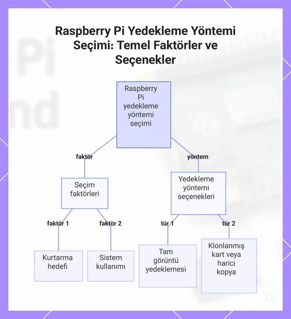 Raspberry Pi Yedekleme Yöntemi Seçimi: Temel Faktörler ve Seçenekler