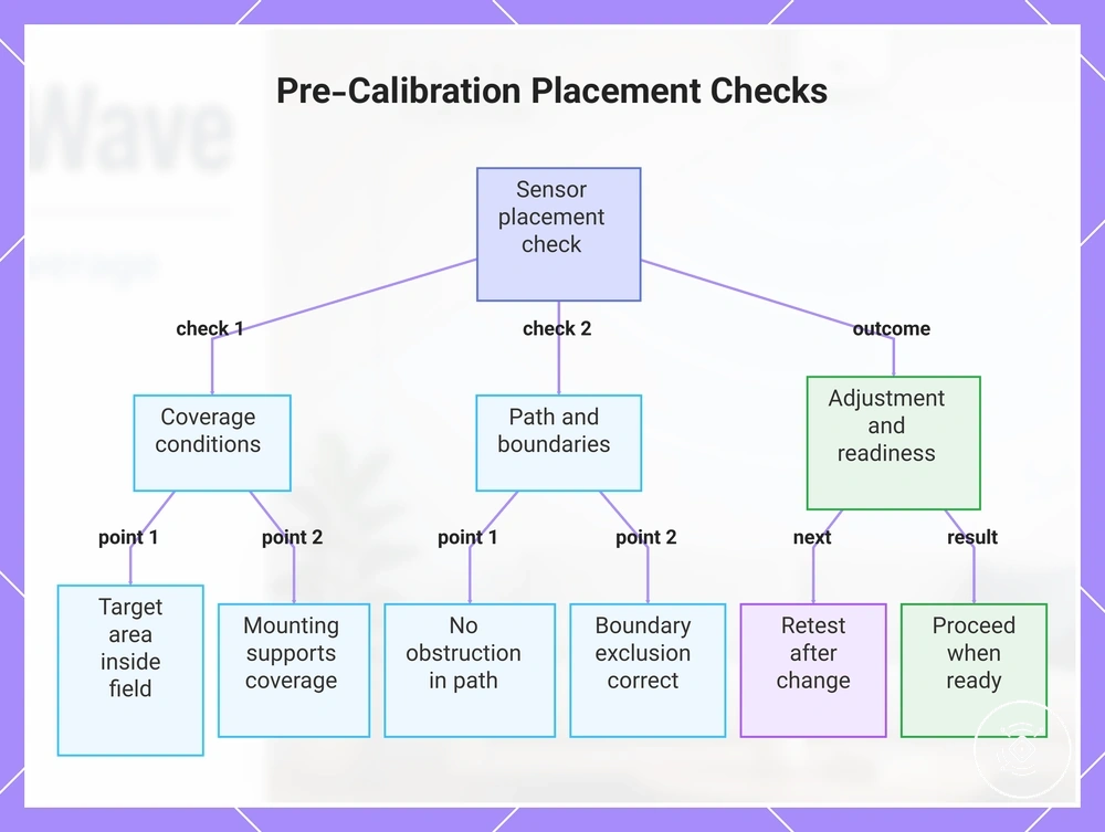 Pre-Calibration Placement Checks