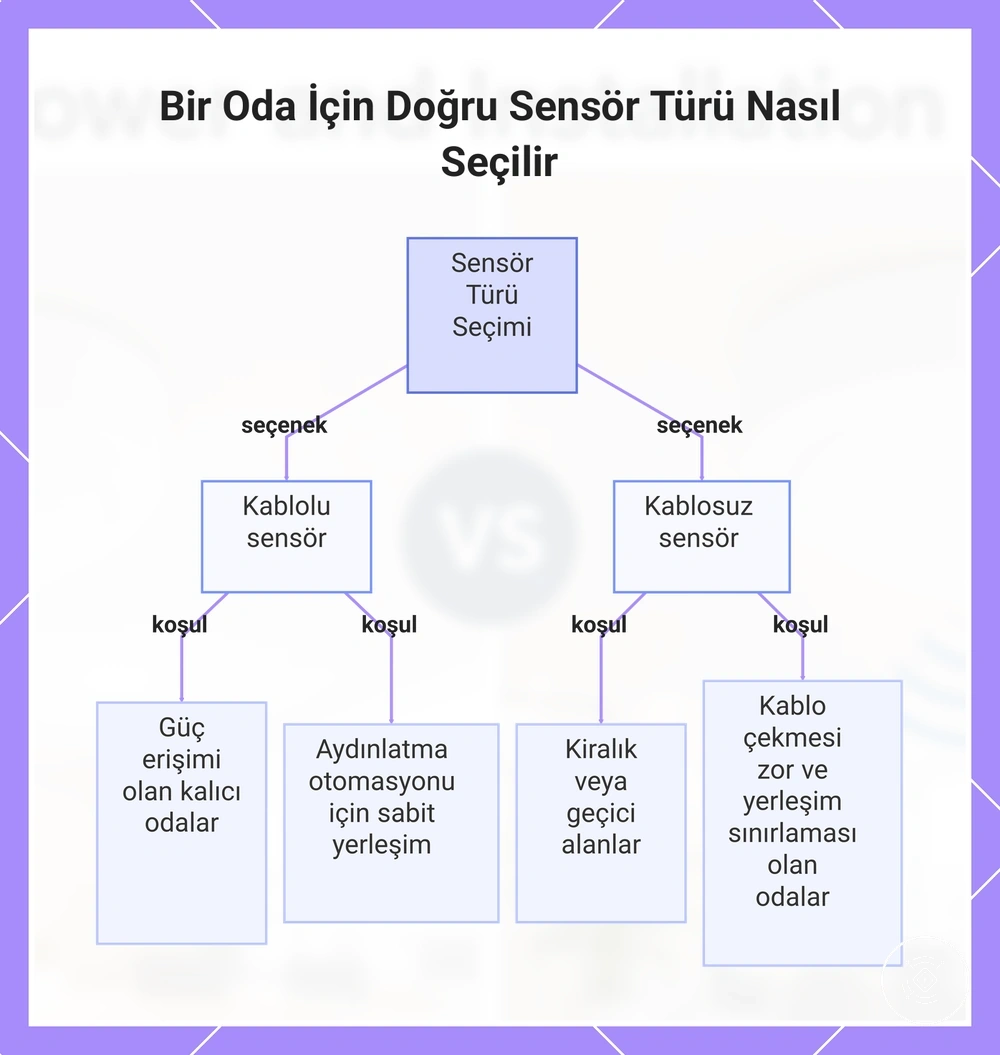 Bir Oda İçin Doğru Sensör Türü Nasıl Seçilir