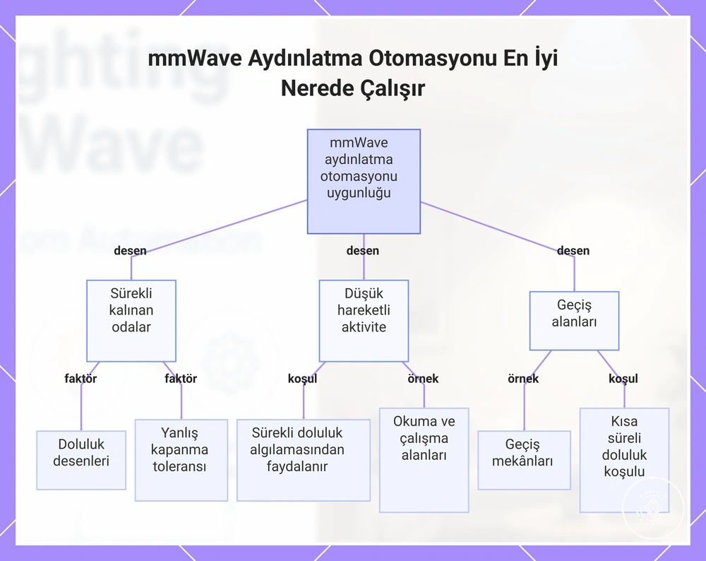 mmWave Aydınlatma Otomasyonu En İyi Nerede Çalışır