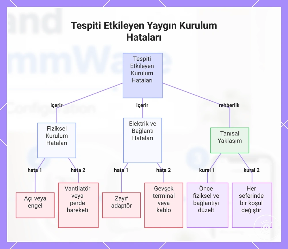 Tespiti Etkileyen Yaygın Kurulum Hataları