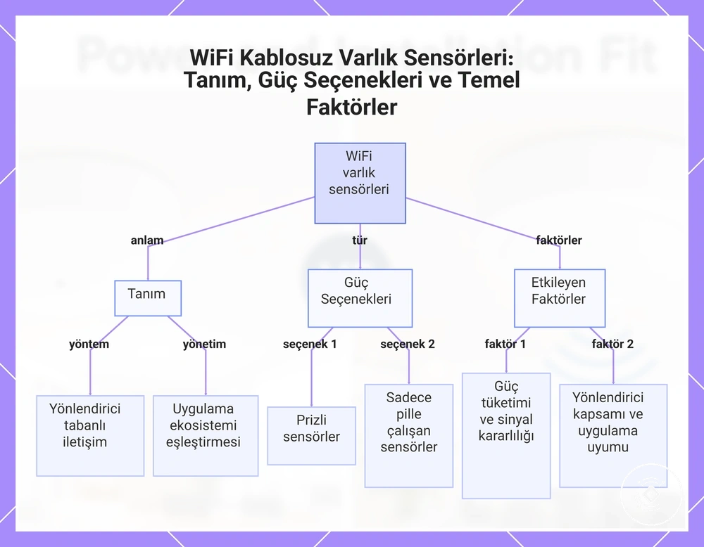 WiFi Kablosuz Varlık Sensörleri: Tanım, Güç Seçenekleri ve Temel Faktörler
