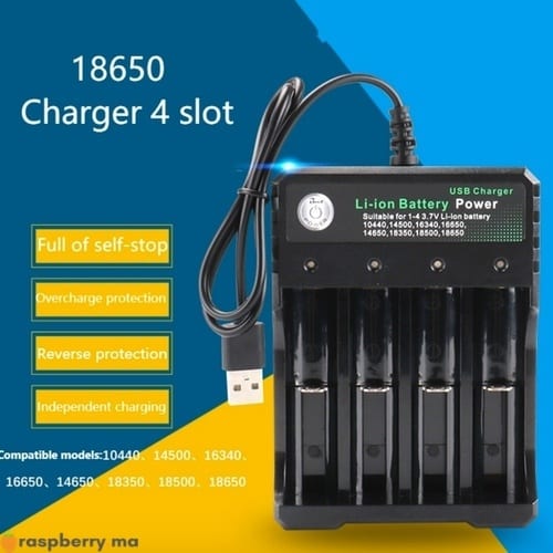 Chargeur batterie Li-ion USB - Raspberry Pi Maroc