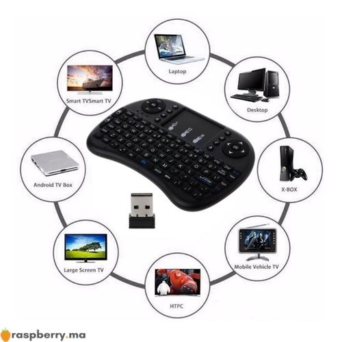 Mini clavier - Clavier pour PC - Raspberry PI / Smart Phone - Clavier sans  fil 