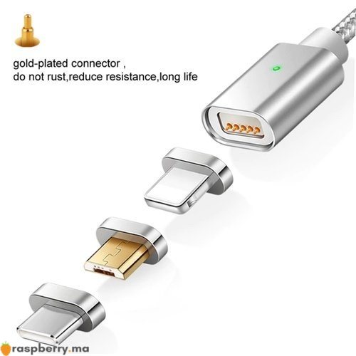 Que penser des câbles USB avec connecteur magnétique ?